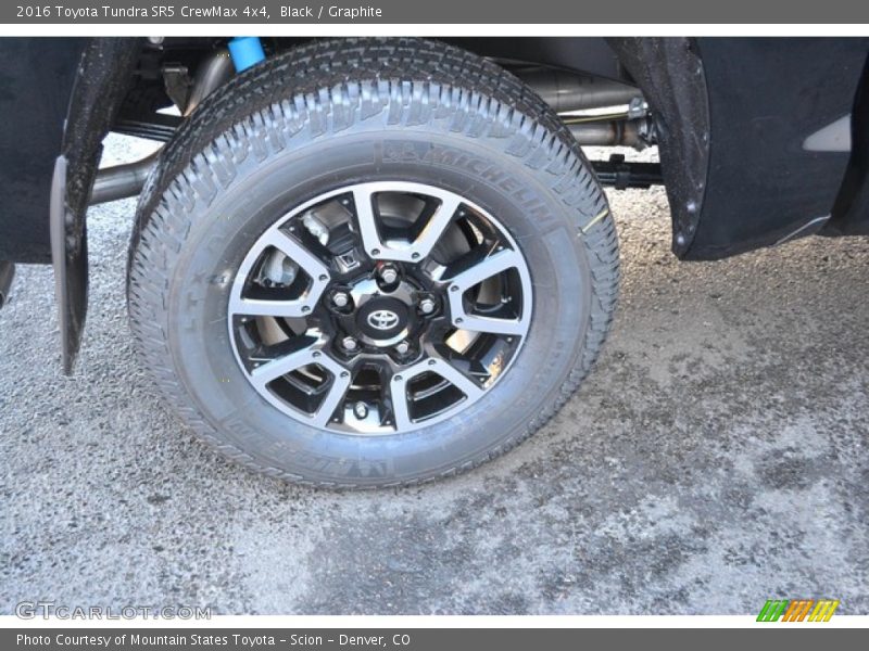 Black / Graphite 2016 Toyota Tundra SR5 CrewMax 4x4