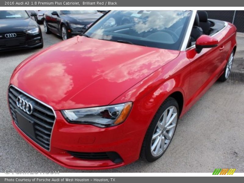 Brilliant Red / Black 2016 Audi A3 1.8 Premium Plus Cabriolet