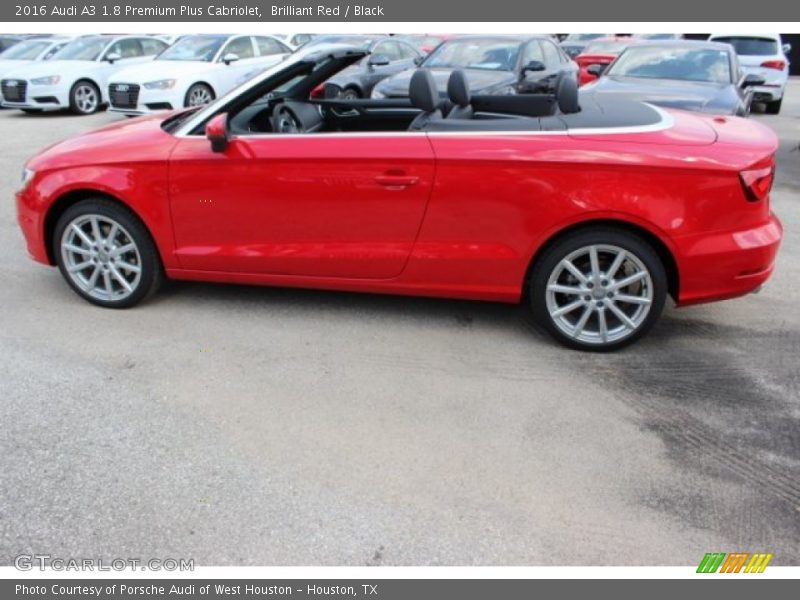 Brilliant Red / Black 2016 Audi A3 1.8 Premium Plus Cabriolet
