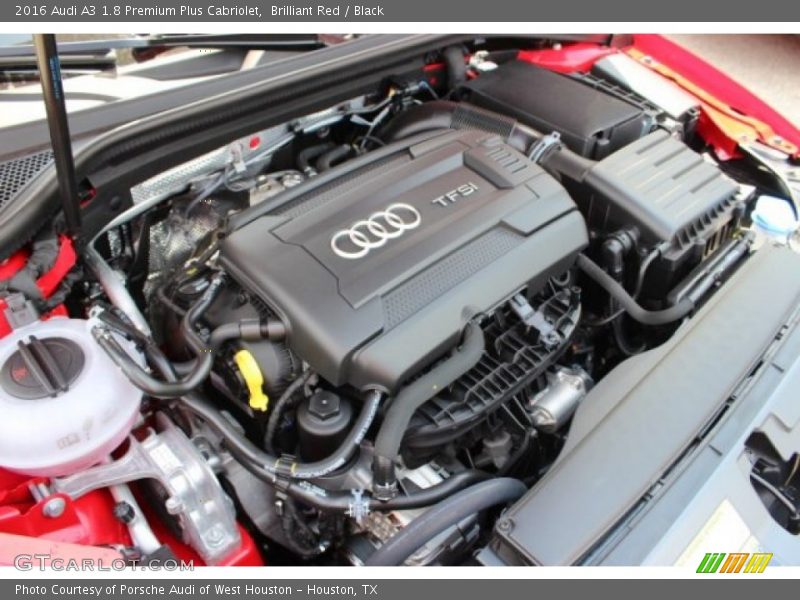 Brilliant Red / Black 2016 Audi A3 1.8 Premium Plus Cabriolet