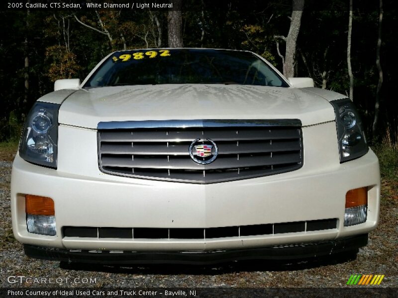 White Diamond / Light Neutral 2005 Cadillac CTS Sedan