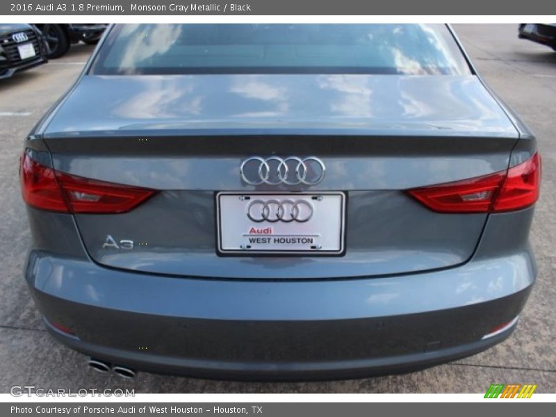 Monsoon Gray Metallic / Black 2016 Audi A3 1.8 Premium