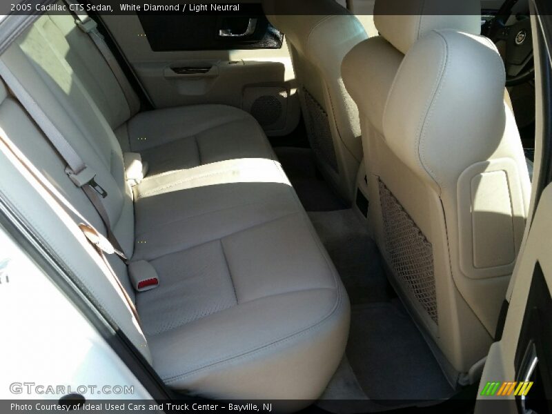 White Diamond / Light Neutral 2005 Cadillac CTS Sedan