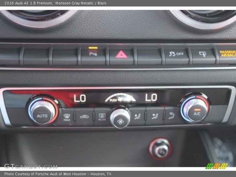 Monsoon Gray Metallic / Black 2016 Audi A3 1.8 Premium