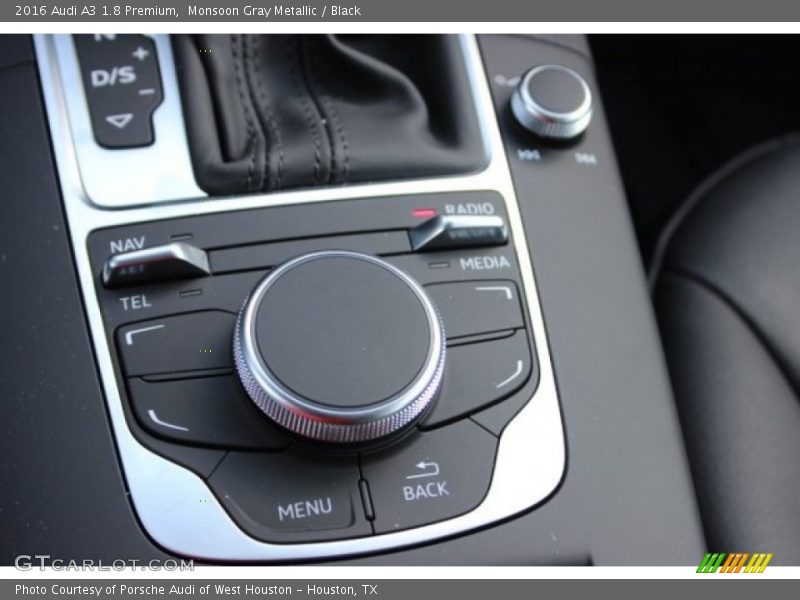 Monsoon Gray Metallic / Black 2016 Audi A3 1.8 Premium