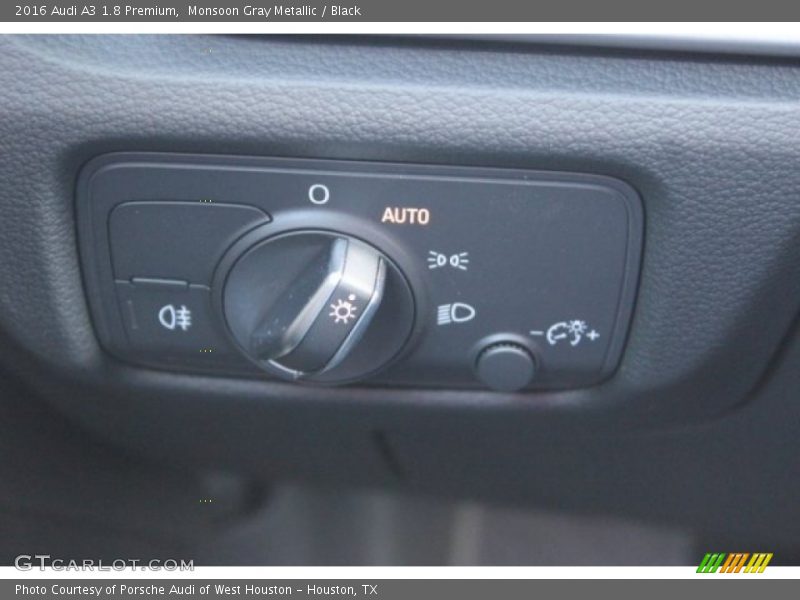 Monsoon Gray Metallic / Black 2016 Audi A3 1.8 Premium