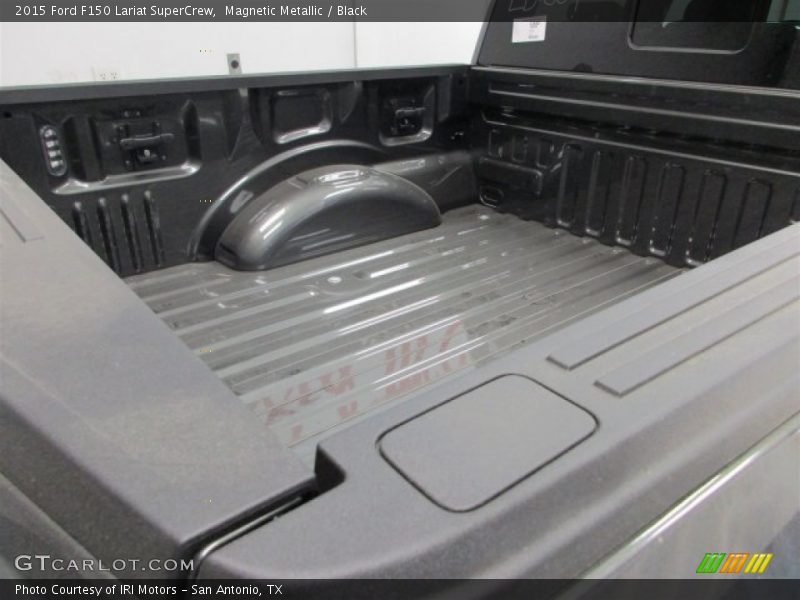 Magnetic Metallic / Black 2015 Ford F150 Lariat SuperCrew