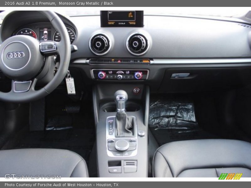 Monsoon Gray Metallic / Black 2016 Audi A3 1.8 Premium