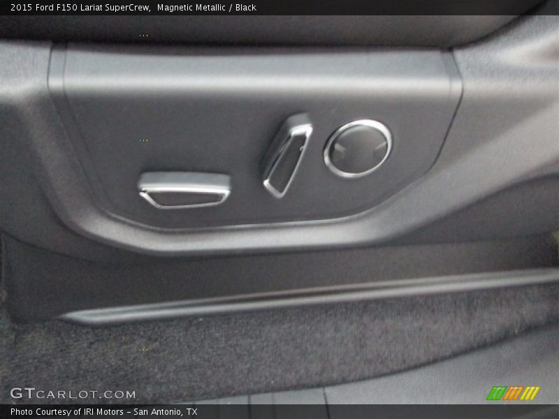 Magnetic Metallic / Black 2015 Ford F150 Lariat SuperCrew