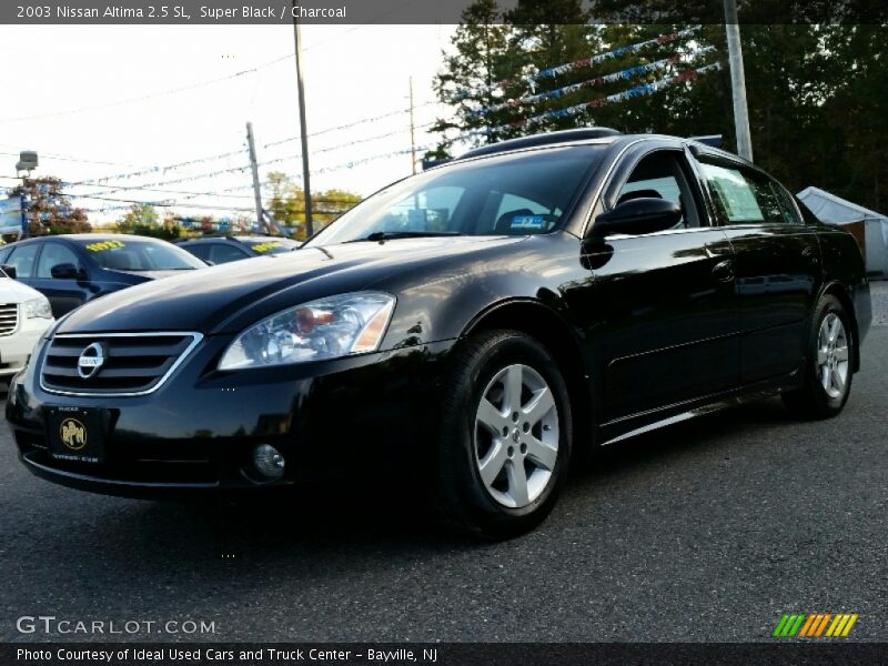 Super Black / Charcoal 2003 Nissan Altima 2.5 SL