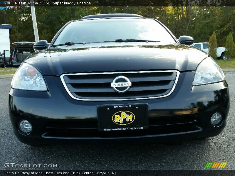 Super Black / Charcoal 2003 Nissan Altima 2.5 SL