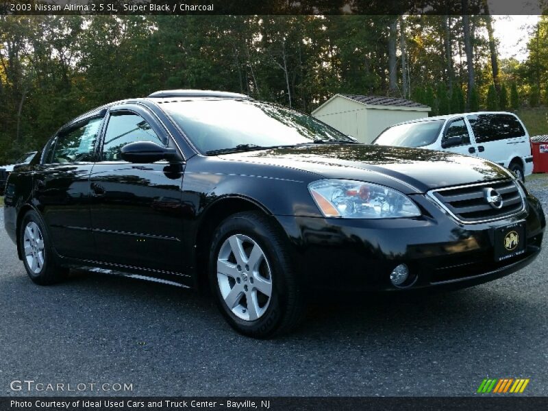 Super Black / Charcoal 2003 Nissan Altima 2.5 SL