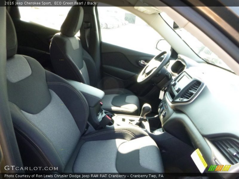 ECO Green Pearl / Black 2016 Jeep Cherokee Sport