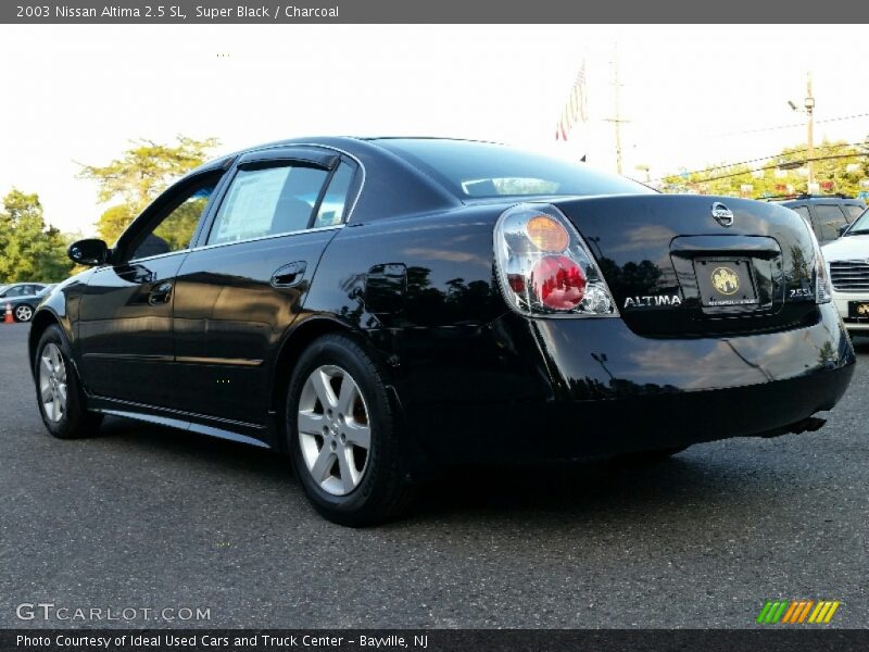 Super Black / Charcoal 2003 Nissan Altima 2.5 SL
