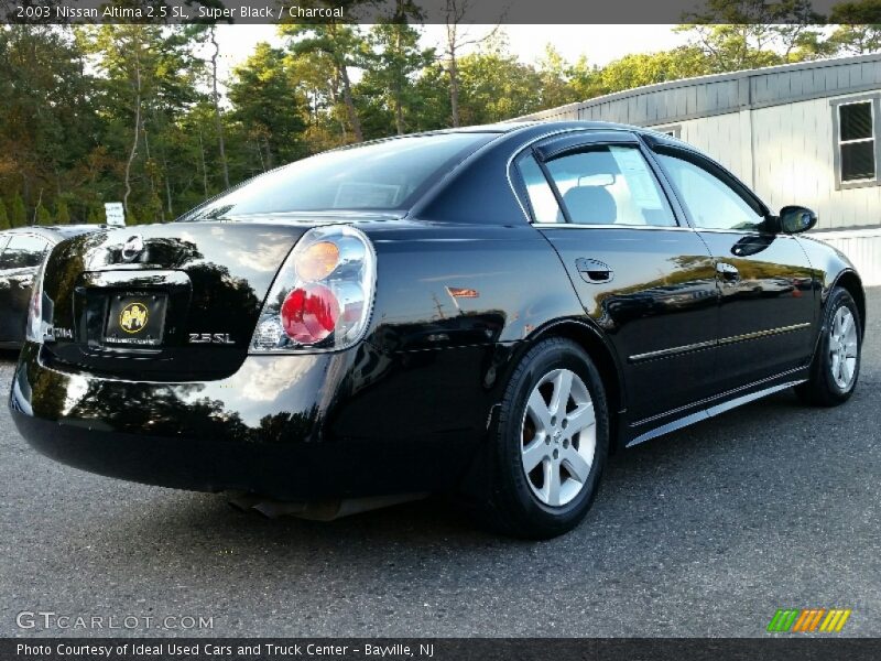 Super Black / Charcoal 2003 Nissan Altima 2.5 SL