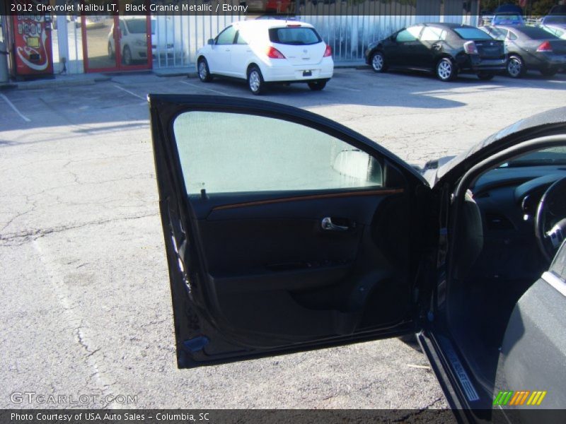 Black Granite Metallic / Ebony 2012 Chevrolet Malibu LT