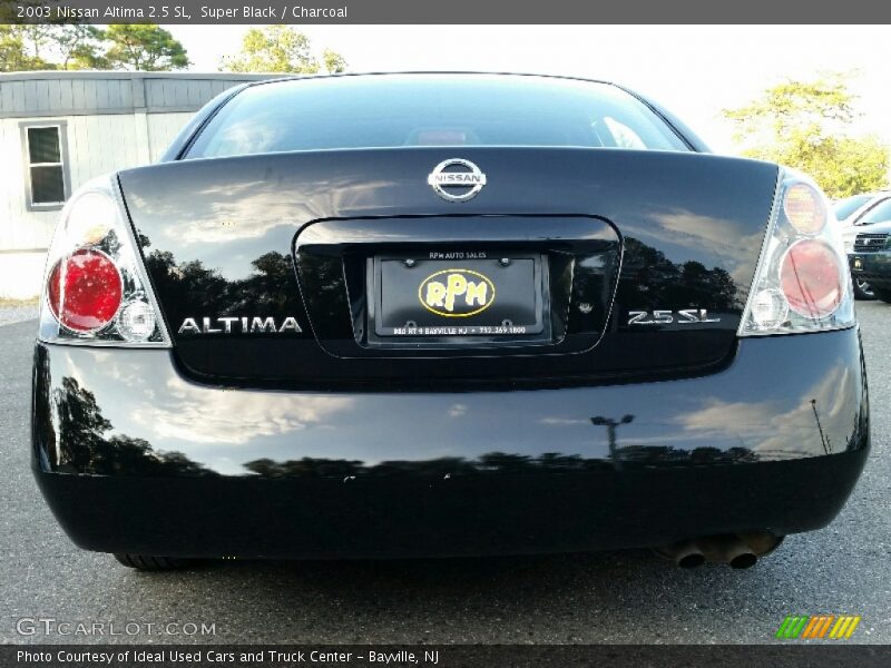 Super Black / Charcoal 2003 Nissan Altima 2.5 SL