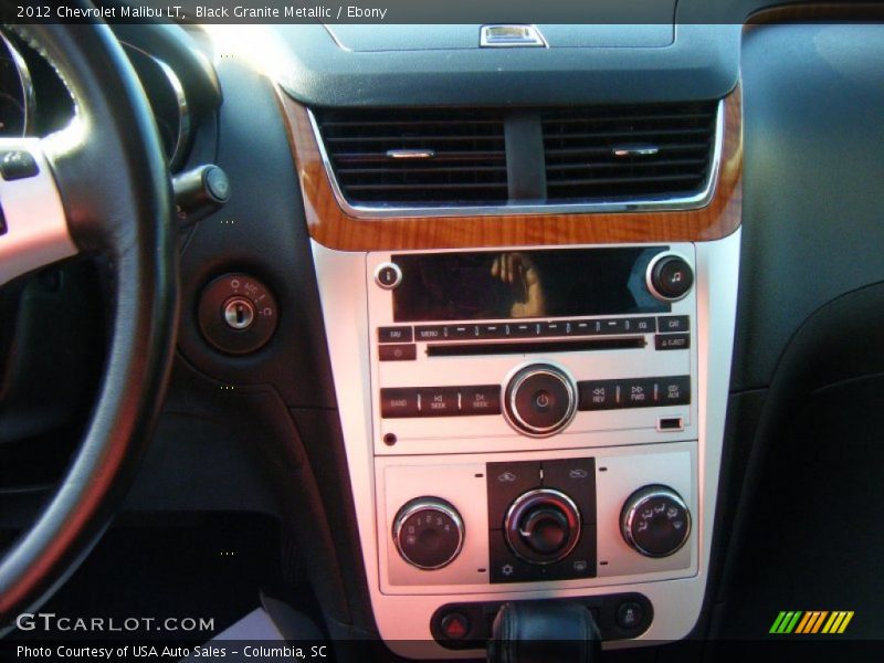 Black Granite Metallic / Ebony 2012 Chevrolet Malibu LT