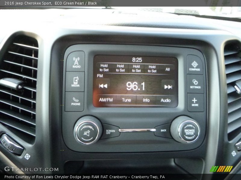 ECO Green Pearl / Black 2016 Jeep Cherokee Sport