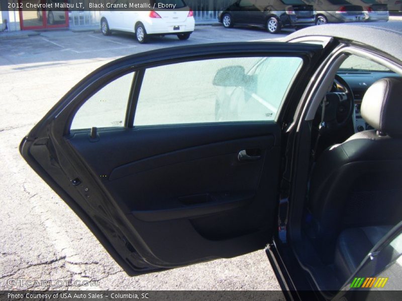 Black Granite Metallic / Ebony 2012 Chevrolet Malibu LT