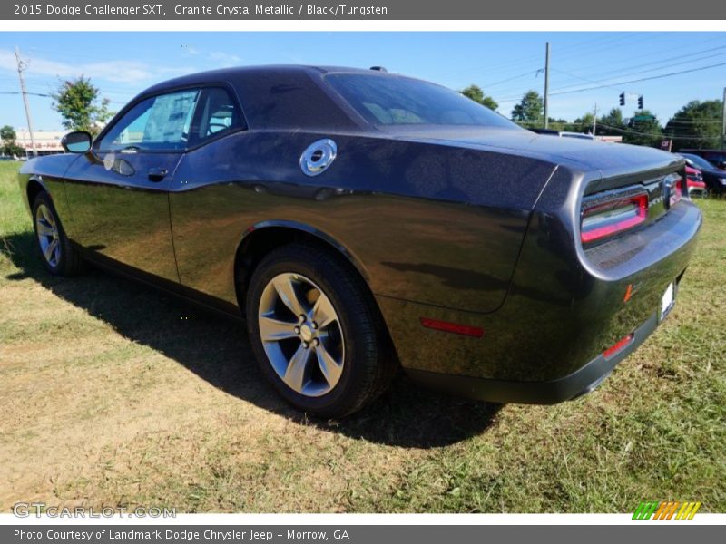 Granite Crystal Metallic / Black/Tungsten 2015 Dodge Challenger SXT