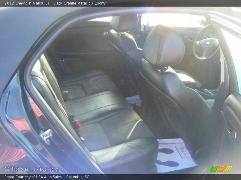Black Granite Metallic / Ebony 2012 Chevrolet Malibu LT
