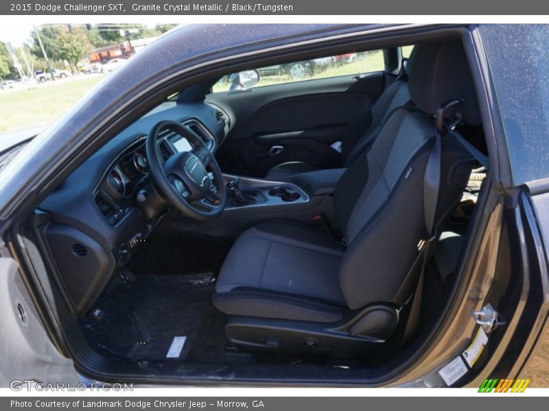 Granite Crystal Metallic / Black/Tungsten 2015 Dodge Challenger SXT