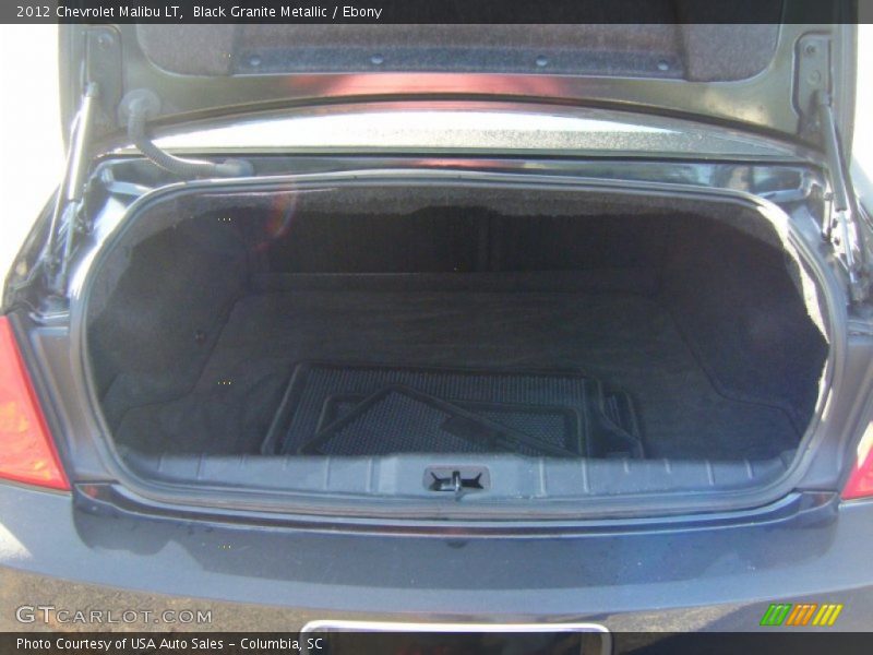 Black Granite Metallic / Ebony 2012 Chevrolet Malibu LT