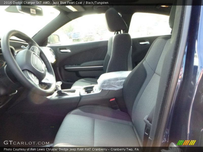 Front Seat of 2016 Charger SXT AWD