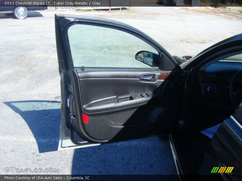 Cyber Gray Metallic / Gray 2011 Chevrolet Impala LT
