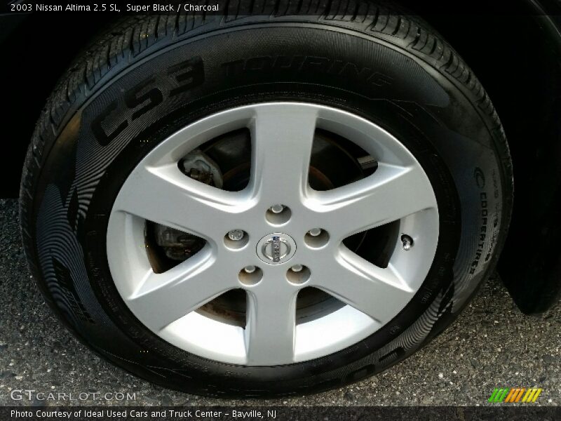 Super Black / Charcoal 2003 Nissan Altima 2.5 SL