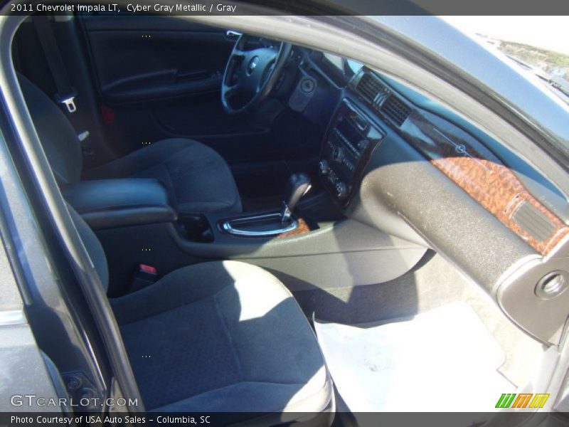 Cyber Gray Metallic / Gray 2011 Chevrolet Impala LT