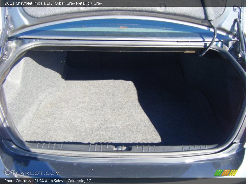 Cyber Gray Metallic / Gray 2011 Chevrolet Impala LT