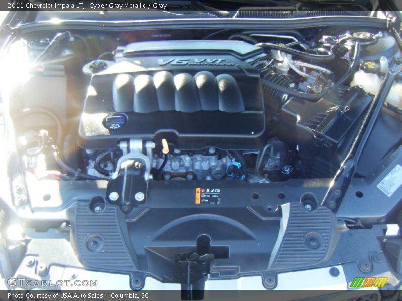 Cyber Gray Metallic / Gray 2011 Chevrolet Impala LT