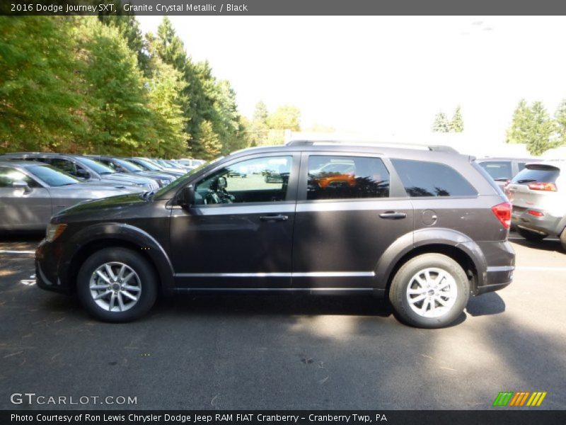 Granite Crystal Metallic / Black 2016 Dodge Journey SXT
