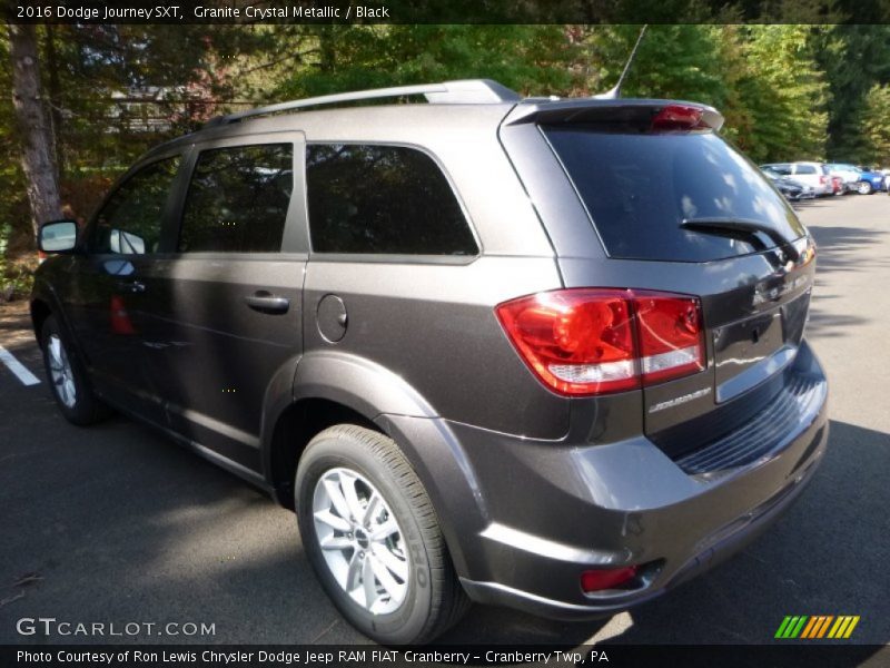 Granite Crystal Metallic / Black 2016 Dodge Journey SXT