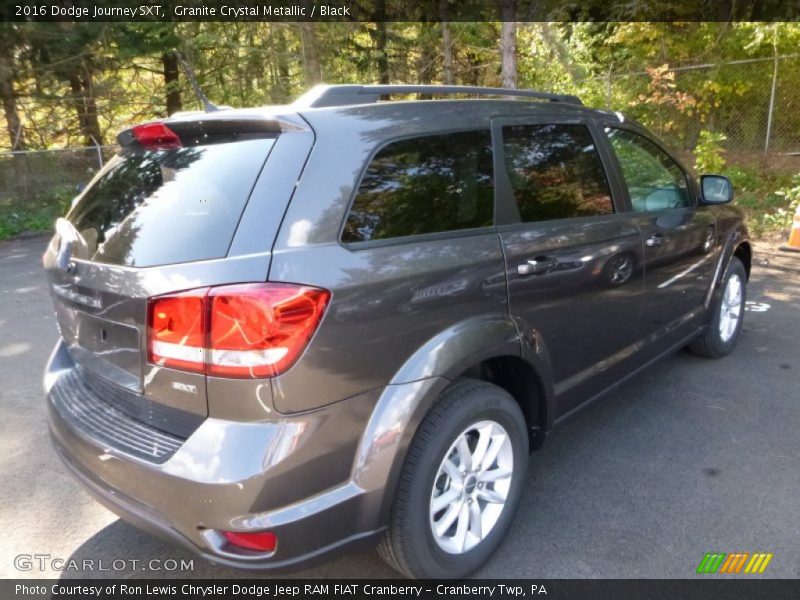 Granite Crystal Metallic / Black 2016 Dodge Journey SXT