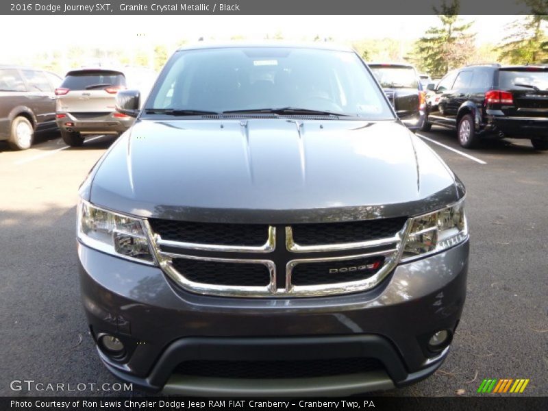 Granite Crystal Metallic / Black 2016 Dodge Journey SXT