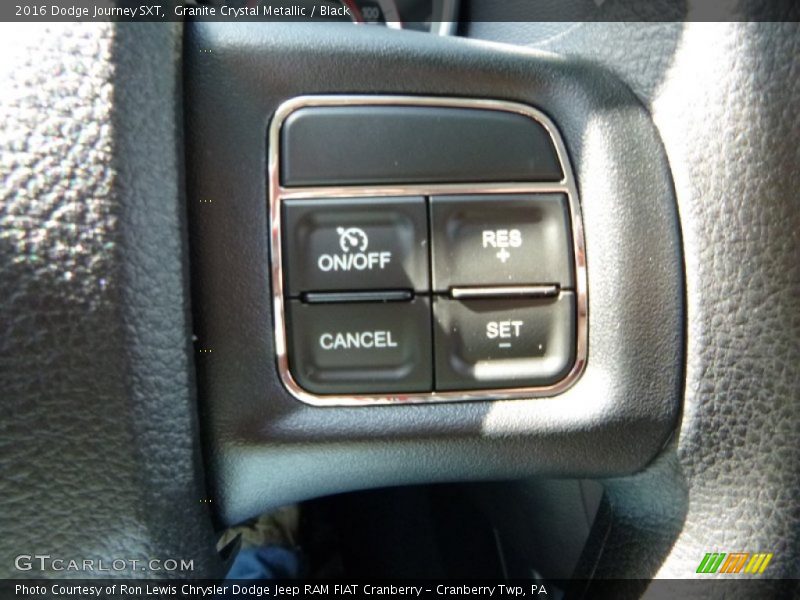 Granite Crystal Metallic / Black 2016 Dodge Journey SXT