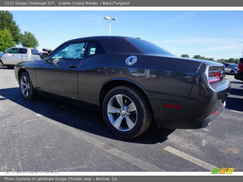 Granite Crystal Metallic / Black/Tungsten 2015 Dodge Challenger SXT