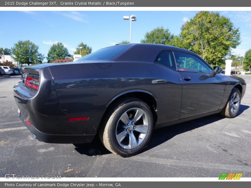 Granite Crystal Metallic / Black/Tungsten 2015 Dodge Challenger SXT