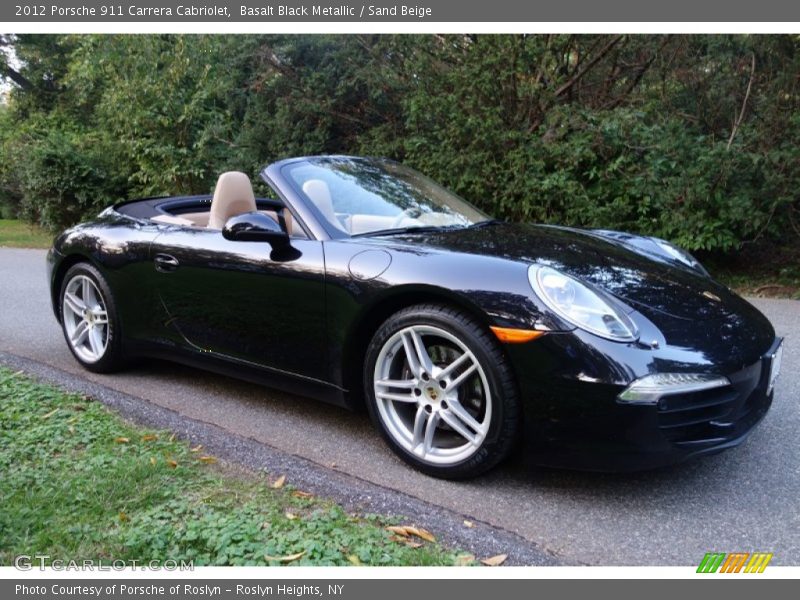 Front 3/4 View of 2012 911 Carrera Cabriolet