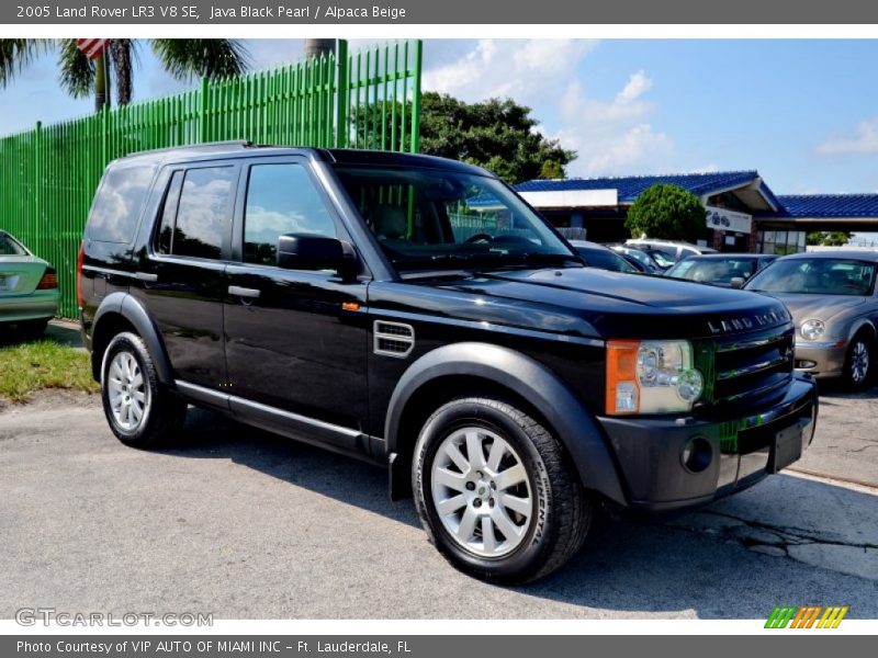 Java Black Pearl / Alpaca Beige 2005 Land Rover LR3 V8 SE