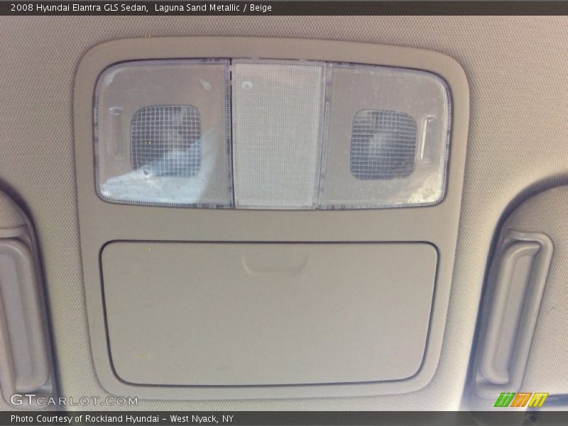 Laguna Sand Metallic / Beige 2008 Hyundai Elantra GLS Sedan