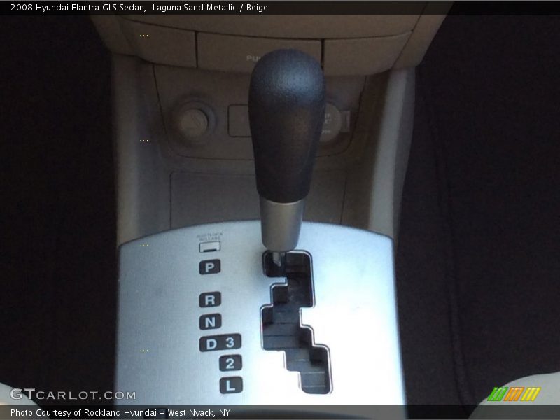 Laguna Sand Metallic / Beige 2008 Hyundai Elantra GLS Sedan