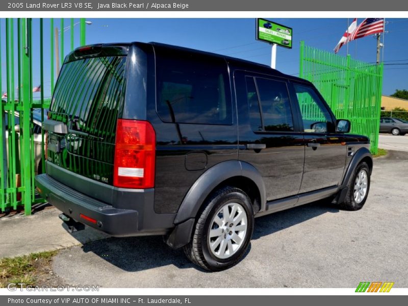 Java Black Pearl / Alpaca Beige 2005 Land Rover LR3 V8 SE