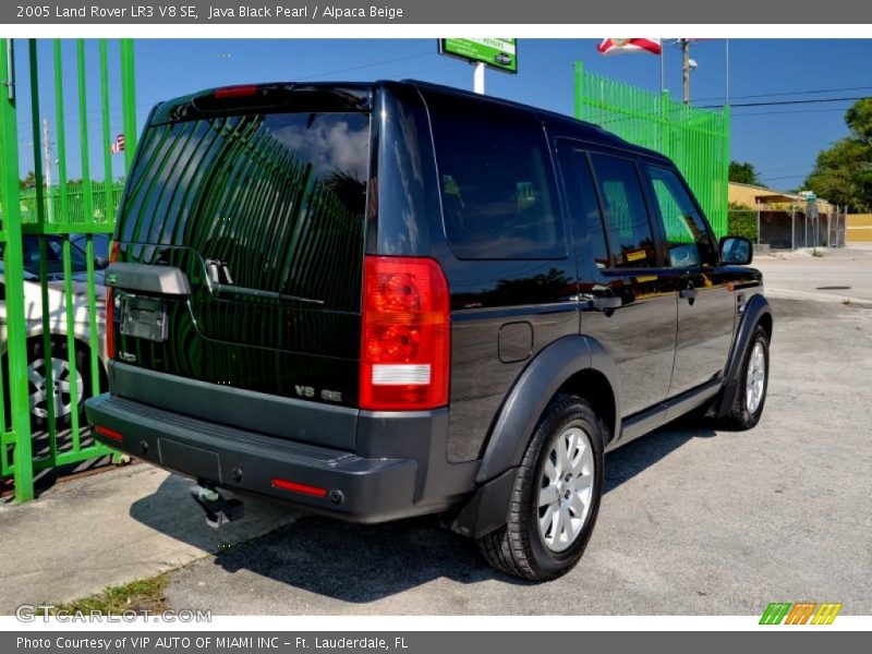 Java Black Pearl / Alpaca Beige 2005 Land Rover LR3 V8 SE