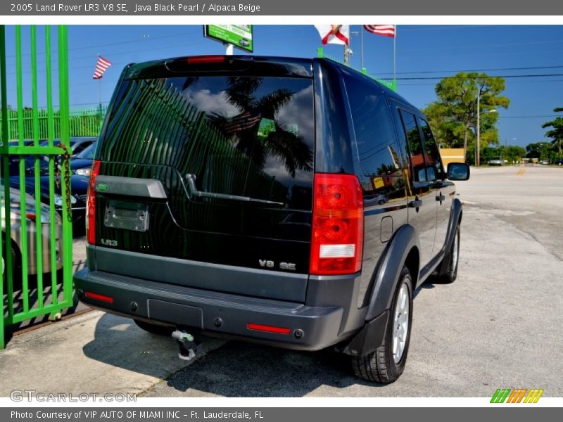 Java Black Pearl / Alpaca Beige 2005 Land Rover LR3 V8 SE