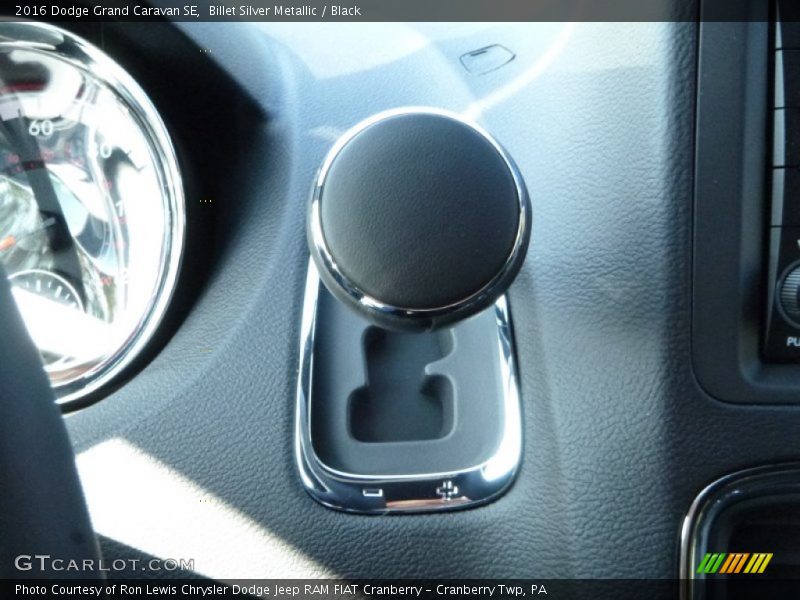 Billet Silver Metallic / Black 2016 Dodge Grand Caravan SE