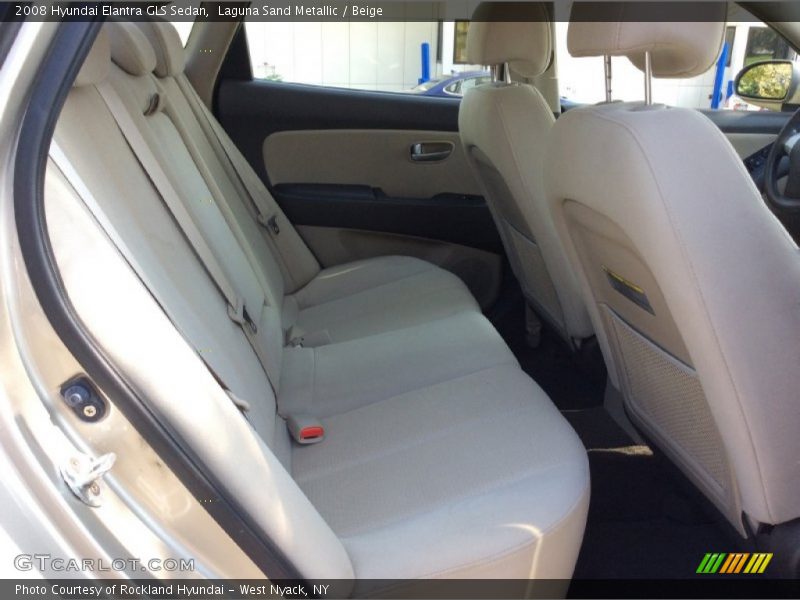 Laguna Sand Metallic / Beige 2008 Hyundai Elantra GLS Sedan